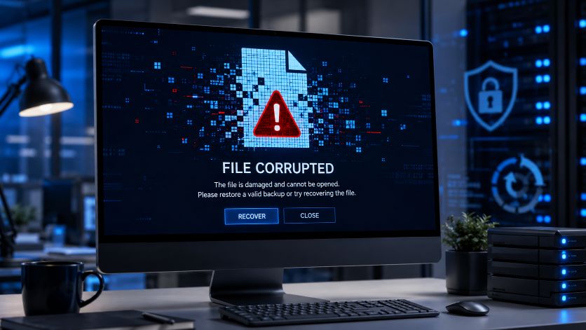 File Corrupted Meaning