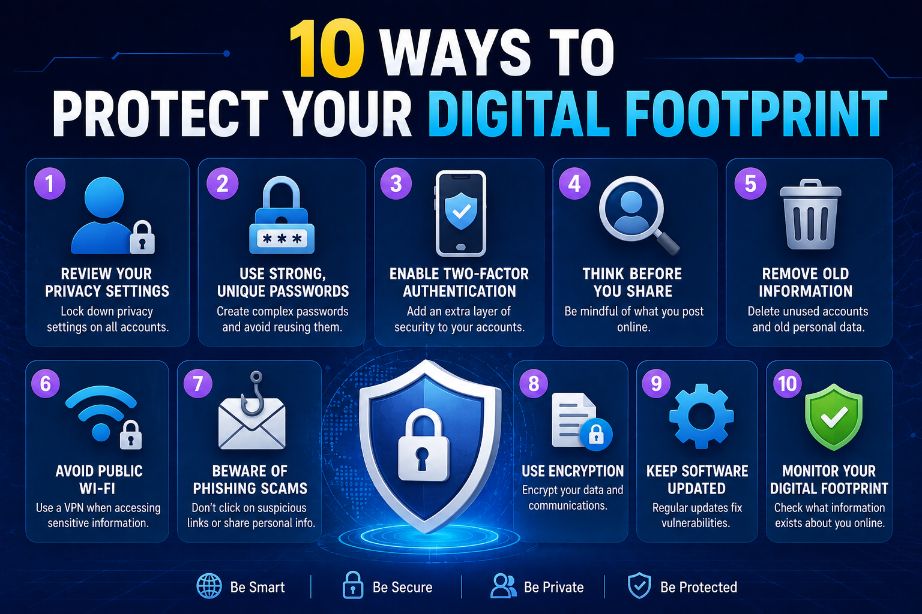 10 Ways to Protect Your Digital Footprint