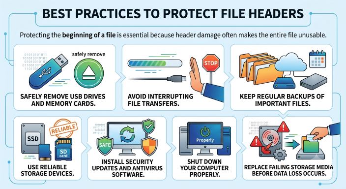 Best Practices to Protect File Headers
