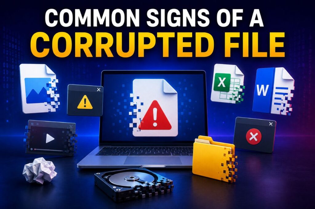 Common Signs of a Corrupted File