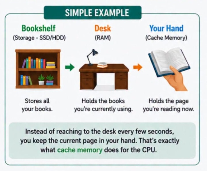 Example to Understand Cache Memory