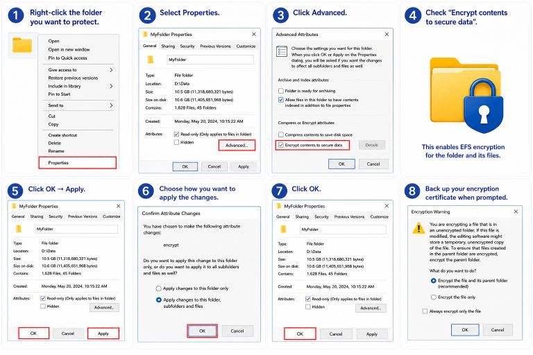 How to Password Protect a Folder