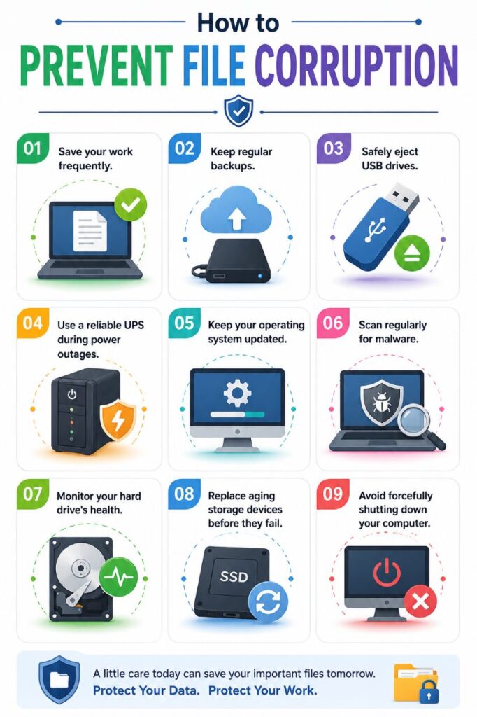 How to Prevent File Corruption