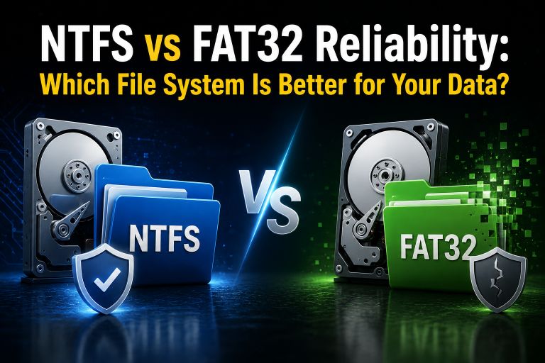 NTFS vs FAT32 Reliability