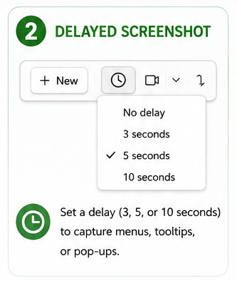 Take Delayed Screenshots