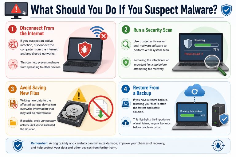 What Should You Do If You Suspect Malware