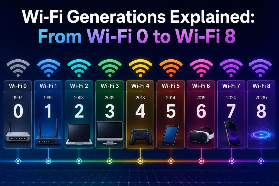 Wi-Fi Generations Explained